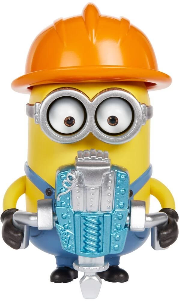 MATTEL FIGURINE DELUXE 9 CM DAVE CONSTRUCTION - LES MINIONS 3 MATTEL FIGURINE DELUXE 9 CM DAVE CONSTRUCTION - LES MINIONS
