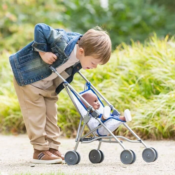 BB36/42 POUSSETTE CANNE BLEUE - COROLLE ACCESSOIRES 8 BB36/42 POUSSETTE CANNE BLEUE - COROLLE ACCESSOIRES – Image 6