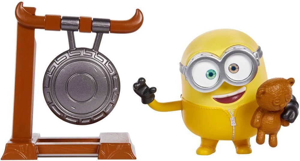 MATTEL FIGURINE ACTION 11 CM BOB ET GONG - LES MINIONS 3 MATTEL FIGURINE ACTION 11 CM BOB ET GONG - LES MINIONS
