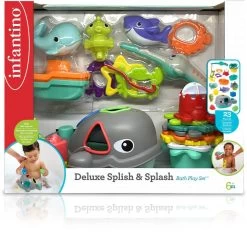 Infantino MEGA SET DE BAIN SPLISH & SPLASH 23 PIECES -Jouets Soldes c33e893dca082400915e570ca2a9eb9338d8c430 41053912 03