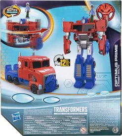 Hasbro TRANSFORMERS EARTHSPARK SPIN CHANGER OPTIMUS PRIME ET ROBBY -Jouets Soldes c4240a05d1f450ca662da31f8902a0d24b3faa2b 41109345 05