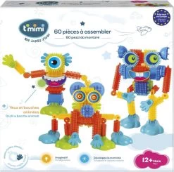 COFFRET 60 PIECES A ASSEMBLER - LE P'TIT MONSTRE -Jouets Soldes c83df153fd62eacf4e800a555ce7e61c2a581de3 41053960 03