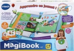 VTech LIVRE MAGIBOOK V2 STARTER PACK VERT + LIVRE CORY BOLIDES VERT -Jouets Soldes c86c41cdf4e90c32e7e05745805e9ced43729424 04072121 04
