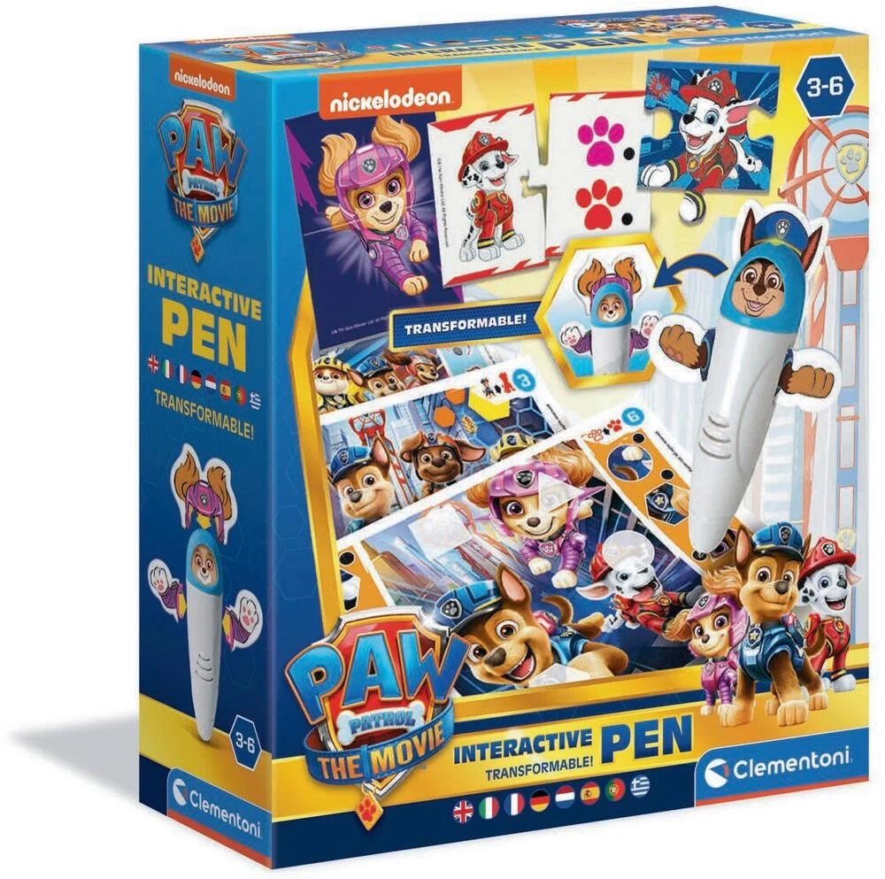 Clementoni STYLO INTERACTIF - PAT'PATROUILLE 3 Clementoni STYLO INTERACTIF - PAT'PATROUILLE