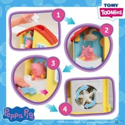 Tomy PEPPA PIG - PLAYSET DE BAIN MAISON DE PEPPA -Jouets Soldes cd02dfc624c3ae48ebd43289e359370cfd54b470 41083229 04