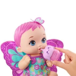 MATTEL MY GARDEN BABY - POUPON BÉBÉ PAPILLON ROSE BOIT ET FAIT PIPI -Jouets Soldes d1945829f8aa242975156aec658f7344d0fb1eca 41000601 04