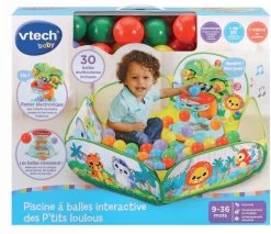 VTech PISCINE À BALLES INTERACTIVE DES P'TITS LOULOUS -Jouets Soldes d7a67552fef7a1038aaa53a0e441526b70ece2cc 41001461 03