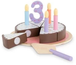 BB36/42 GATEAU ANNIVERSAIRE BOIS -COROLLE ACCESSOIRES