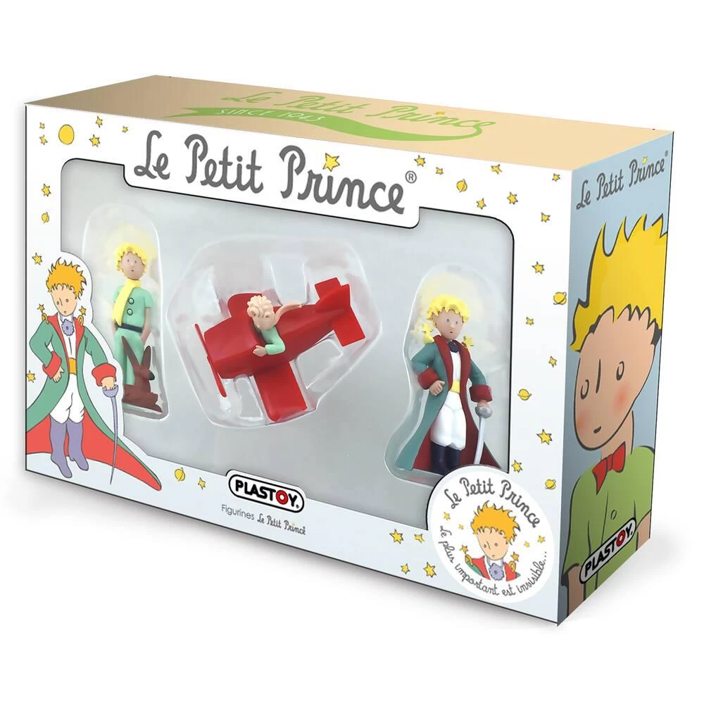 PLASTOY COFFRET 3 FIGURINES LE PETIT PRINCE 3 PLASTOY COFFRET 3 FIGURINES LE PETIT PRINCE