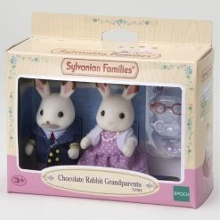 Sylvanian Families GRANDS PARENTS LAPIN CHOCOLAT - SYLVANIAN PERSONNAGES ET TENUES -Jouets Soldes e67c6d9dc812f88f894b273046b96fad72ff0231 12062413 03