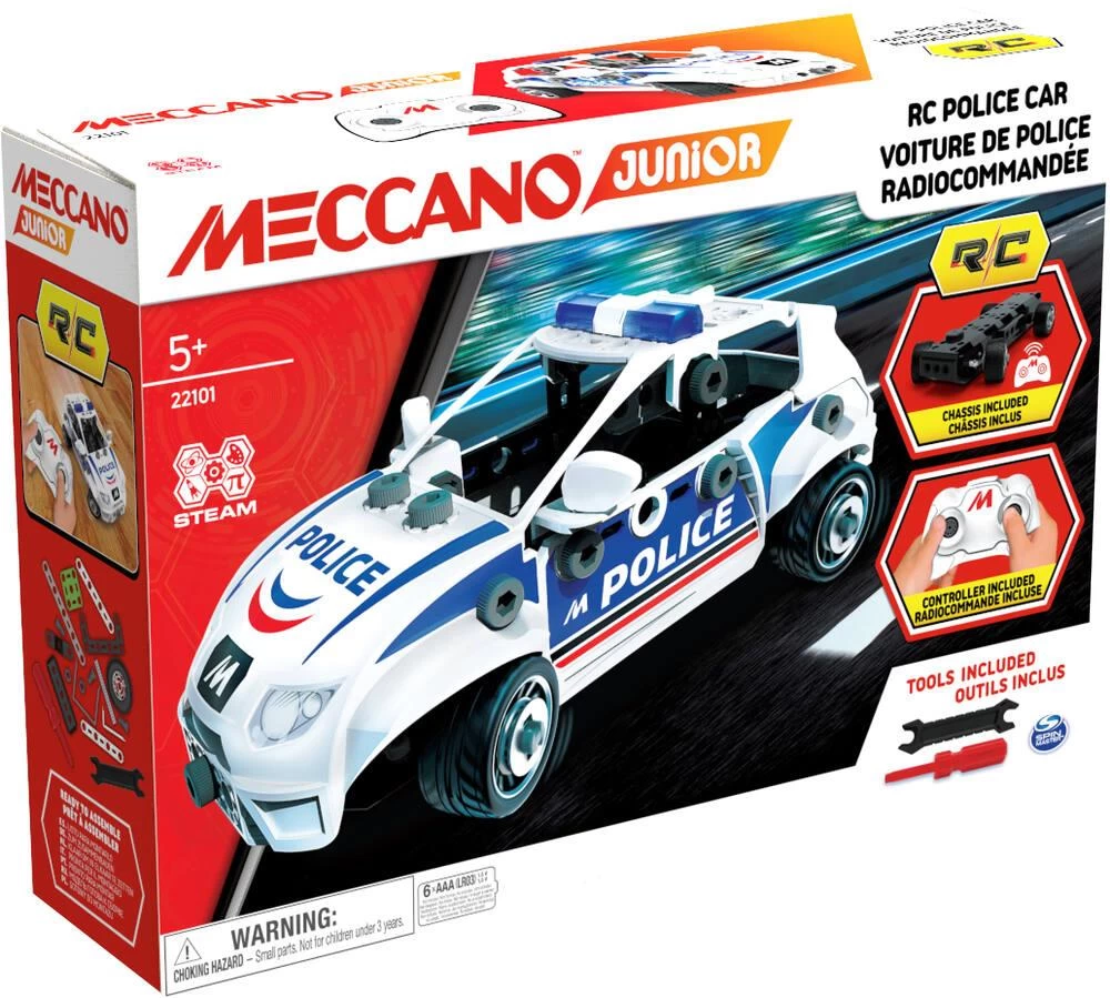 MECCANO JUNIOR - MA VOITURE DE POLICE RADIOCOMMANDEE 4 MECCANO JUNIOR - MA VOITURE DE POLICE RADIOCOMMANDEE – Image 2