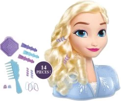 LA REINE DES NEIGES 2 - TÊTE À COIFFER - ELSA