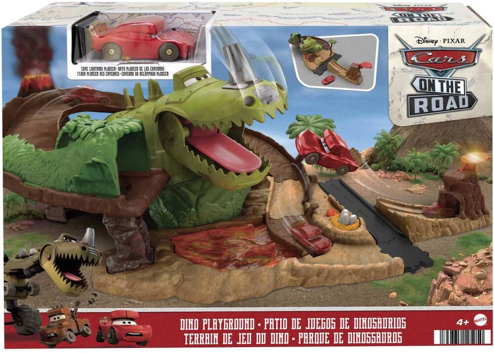 MATTEL DISNEY PIXAR CARS - COFFRET PARC DU DINO CARS 5 MATTEL DISNEY PIXAR CARS - COFFRET PARC DU DINO CARS – Image 3