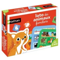 Nathan LOTO DES ANIMAUX FAMILIERS -Jouets Soldes f28633e99d3697b63ee9ff163d0d7554953b064d 04061363 03