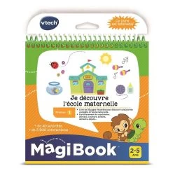 VTech LIVRE MAGIBOOK - JE DECOUVRE L'ECOLE MATERNELLE